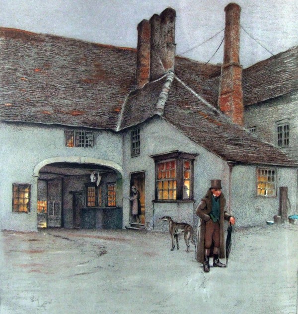 Pomfret Arms, Towcester by Cecil Aldin